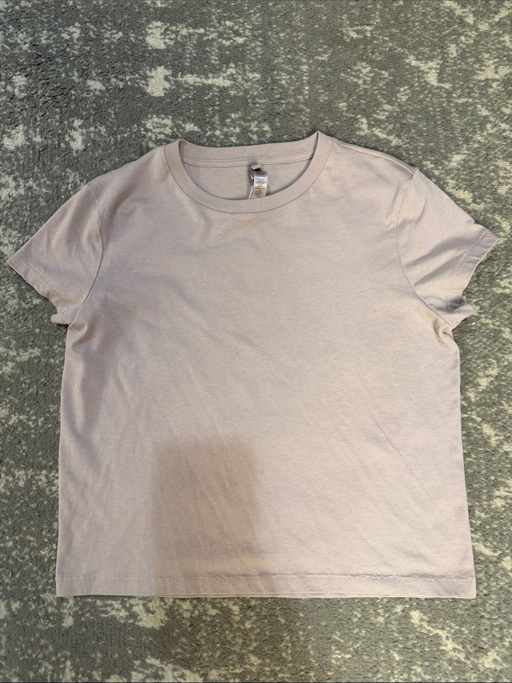 SKIMS Short Sleeve Crew Tee in Tan